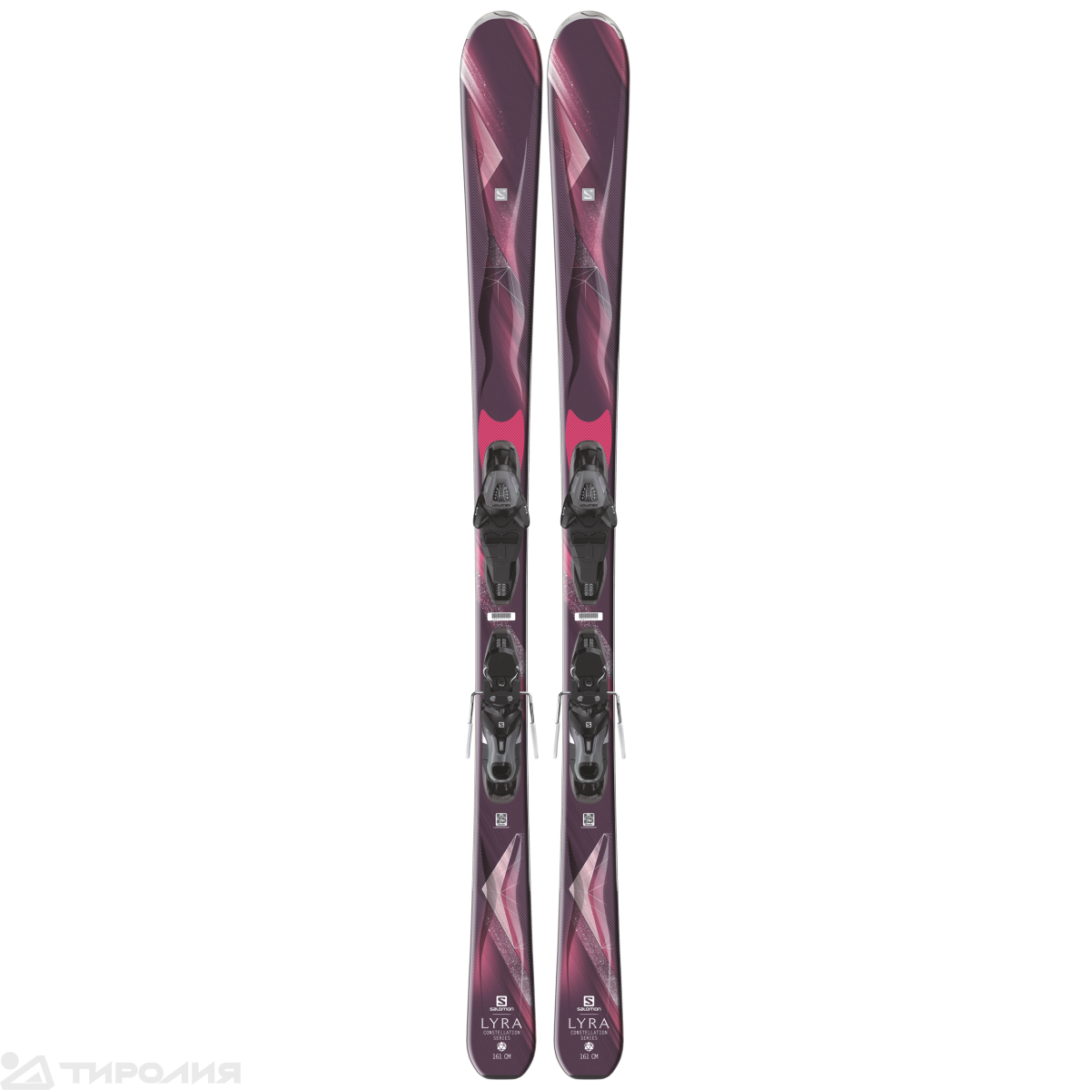 Лыжи с крепл. Salomon: Ski Set E Lyra R + E Lithium 10 W (16-17)