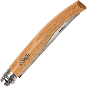 Нож филейный Opinel: №12 VRI Effile Slim (нерж.сталь,бук)