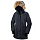 Куртка пуховая женская: Canada Goose Trillium Parka — Navy
