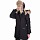 Куртка пуховая женская: Canada Goose Trillium Parka — Black