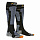 Носки X-Socks: Ski Carving Silver 4.0 — Black/Blue Melange B037