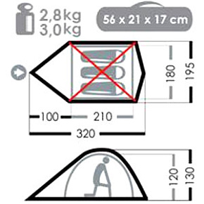 Палатка Normal: Скиф 3