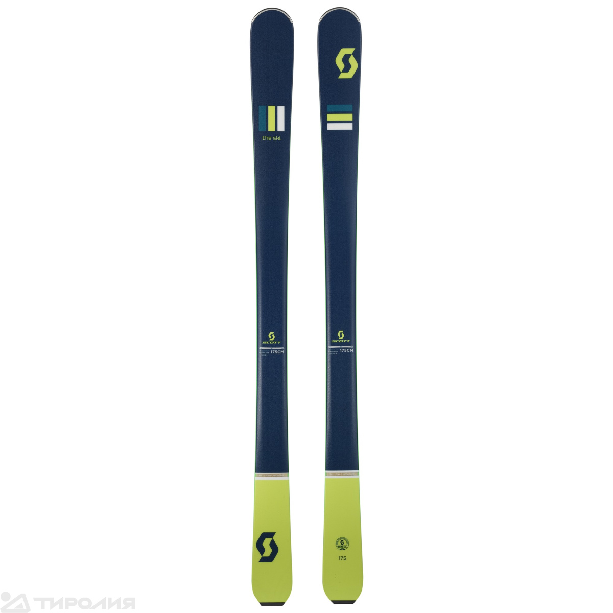 Лыжи с крепл Scott: The Ski  + Warden 11 B100 (17-18)