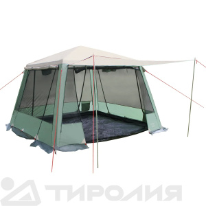 Палатка-шатер Btrace: Grand (Зеленый/Бежевый)