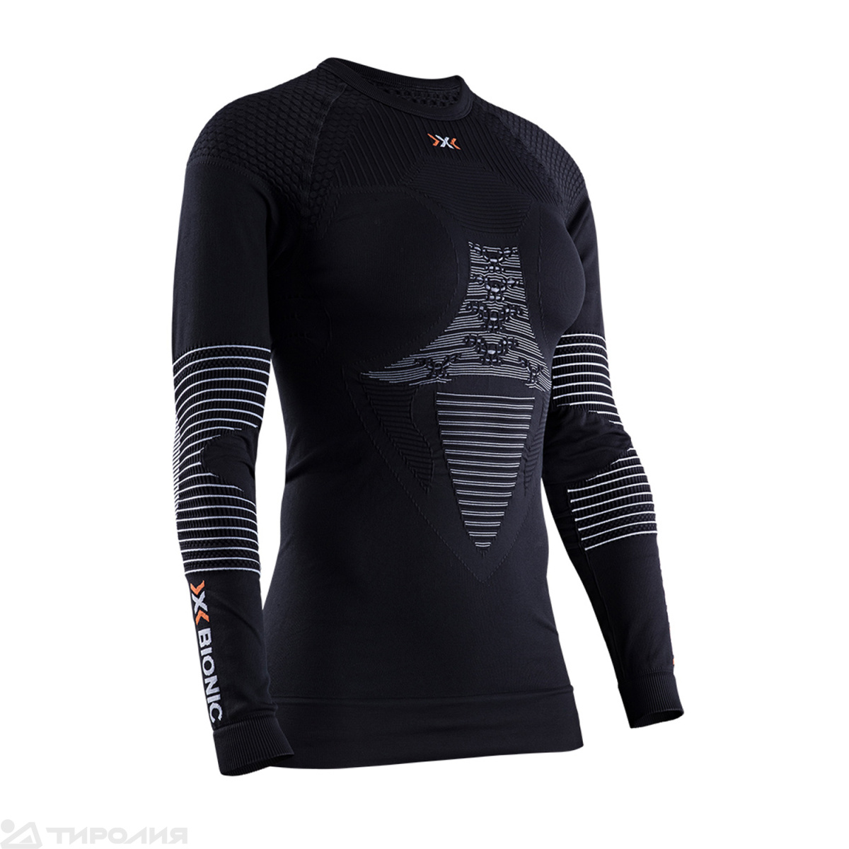Футболка женская X-BIONIC: Energizer 4.0 Shirt Round Neck LG SL Wmn