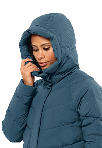 Пальто пуховое женское Jack Wolfskin: Marienplatz Coat W RDS