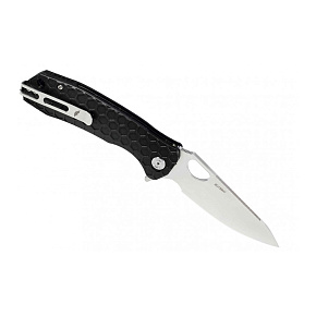 Нож Honey Badger: Badger Leaf L с чёрной рукоятью (HB1288)