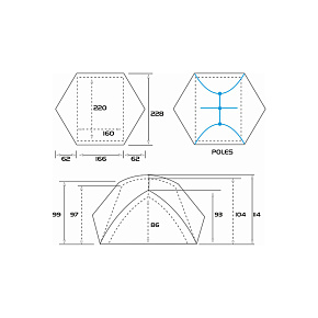 Палатка Camp: Minima 3 Pro