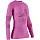 Футболка женская X-BIONIC: Energizer 4.0 Shirt Round Neck LG SL Wmn — Neon Flamingo/Anthracite
