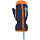 Варежки детские Reusch: Ben Mitten — Dress blue/Orange popsicle