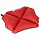 Подушка надувная Klymit: Pillow X — Красный