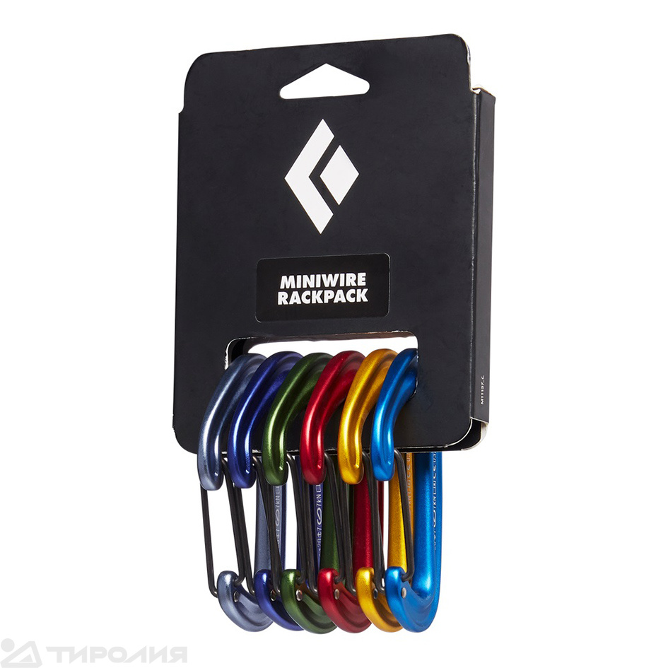 Набор карабинов Black Diamond: Miniwire Rackpack