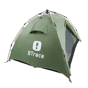 Палатка быстросборная  Btrace: Flex 3 Pro (Зеленый)