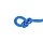Веревка динамическая Mammut: 9.5 Crag Classic Rope 60m — Blue/White