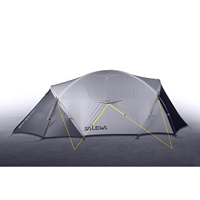 Палатка Salewa: Sierra Leone lll Tent (Lightgrey/Cactus)