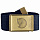 Ремень: Fjallraven Canvas Brass Belt 4 cm — Dark Navy