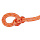 Веревка динамическая Mammut: 9.8 Crag Classic Rope 50м  — Orange/White