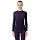 Футболка женская Accapi: Xperience Long Sleeve Shirt — Black/Purple
