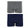 Шорты UTO комплект: Sports Nilit Softex Boxer (2шт) — Grey/Navy