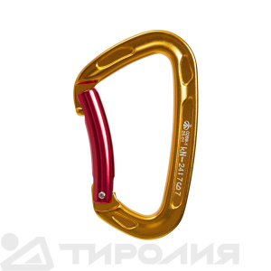 Карабин Вертикаль: Скалолазный с гнутой защелкой 0269