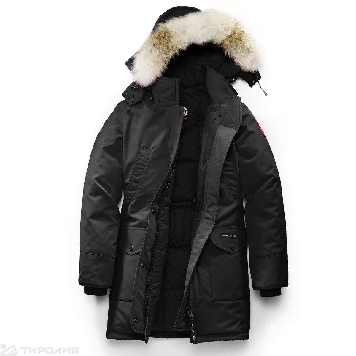 Куртка пуховая женская: Canada Goose Trillium Parka