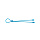 Шнурок для очков Julbo: Stopper Silicone Cord — Blue