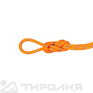 Веревка динамическая mammut: 8.7 Alpine Sender Dry Rope 50м 