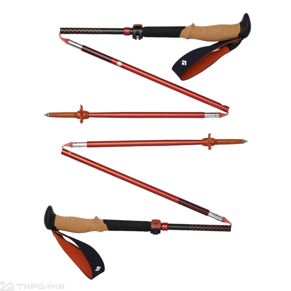 Палки треккинговые Black Diamond: Pursuit  FLZ Poles