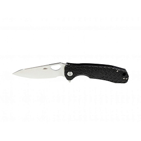 Нож Honey Badger: Badger Leaf L с чёрной рукоятью (HB1288)