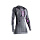 Футболка женская X-BIONIC: Apani® 4.0 Merino Shirt Round Neck LG SL Wmn — Black/Grey/Magnolia