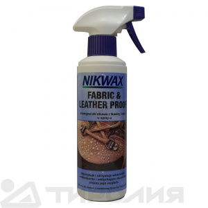 Водоотталкивающая пропитка Nikwax: для обуви Fabrick & Leather Spray