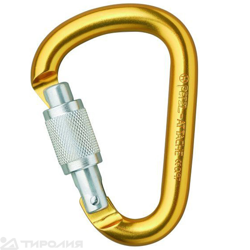 Карабин Petzl: УСТАР Attache Screw-lock