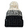Шапка Buff: Knitted&Fleece Band Hat Akna — Black