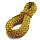 Веревка динамическая Tendon: Master 9.7mm CS, бухта 60м — Yellow