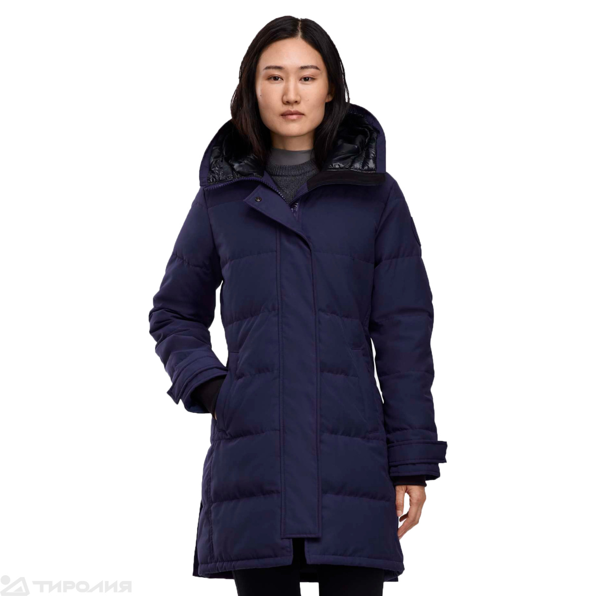 Куртка пуховая женская: Canada Goose Shelburne Parka Tonal Label