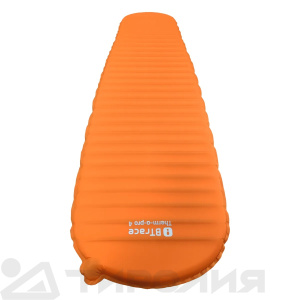 Коврик самонадув. Btrace : Therm-a-Pro 4, 183*55*4 см (Оранжевый)