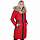 Пальто пуховое женское: Arctic Bay Regina — Red