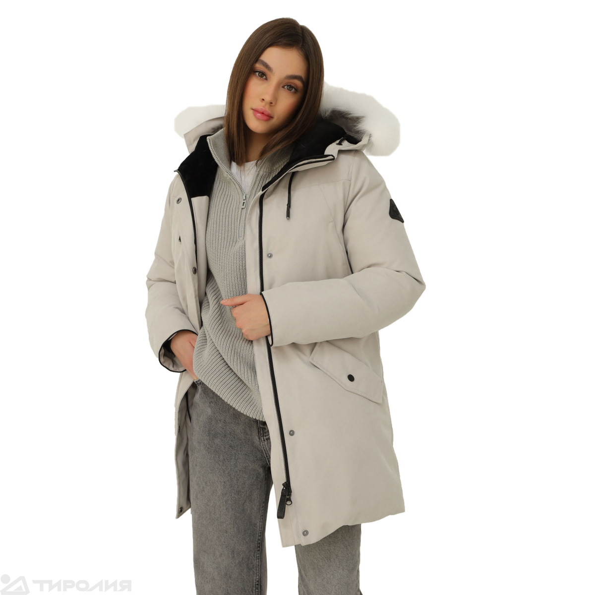 Куртка пуховая подростковая Acoot: Атабаска