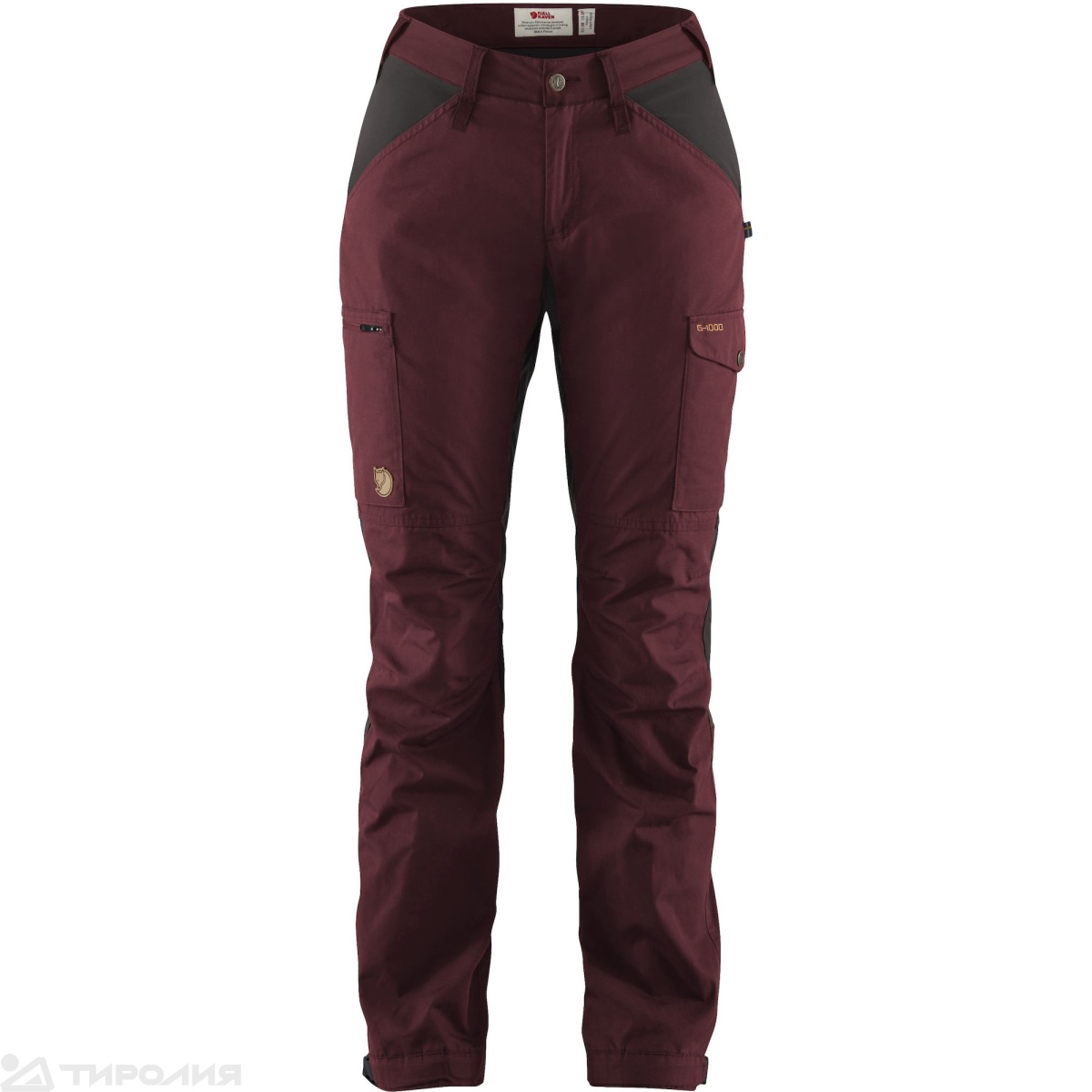 Брюки женские: Fjallraven Kaipak Trousers Curved W