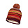 Шапка детская Buff: Junior Knitted&Polar Hat Buff Amity — Maron