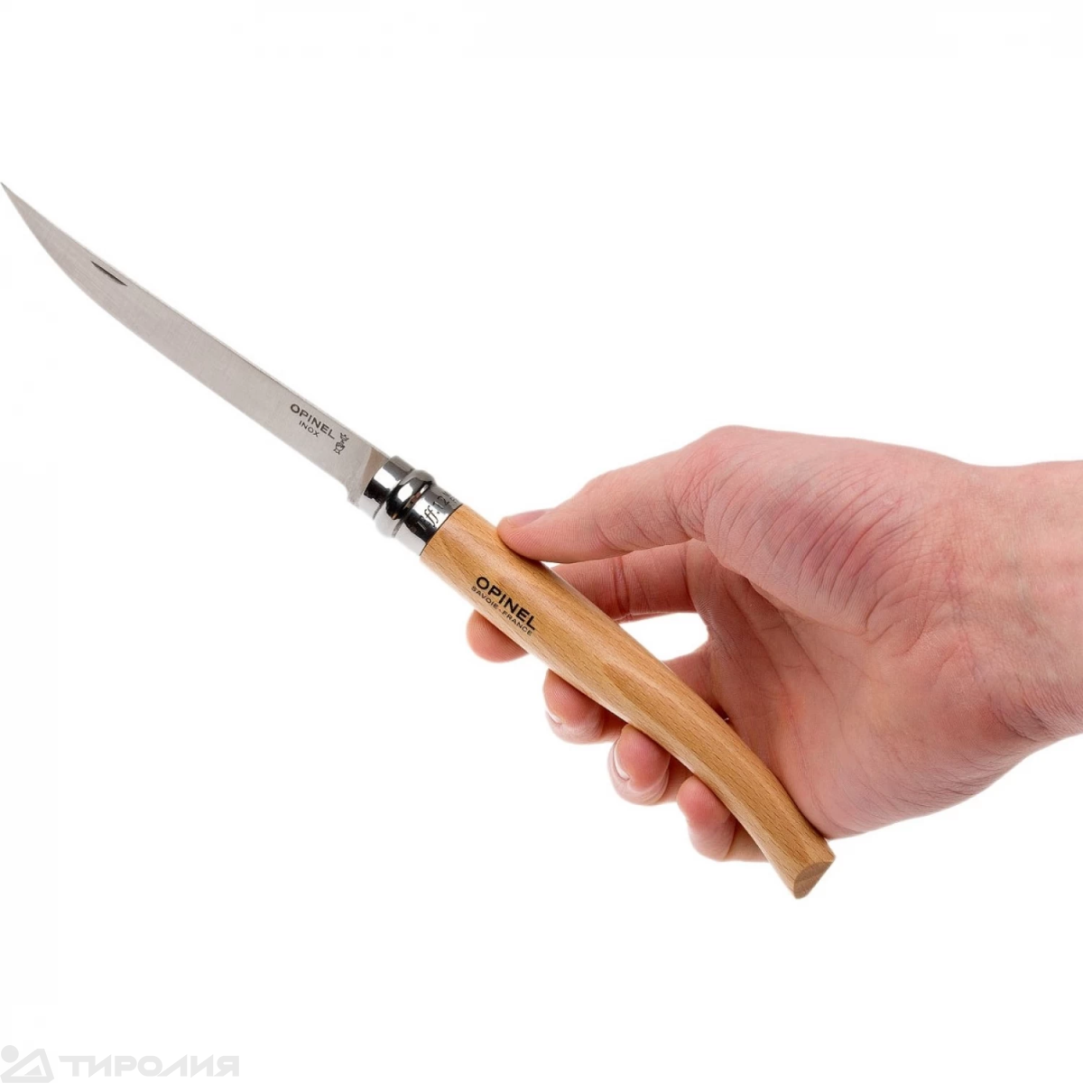 Нож Opinel: №12 VRI (нерж.сталь,бук)