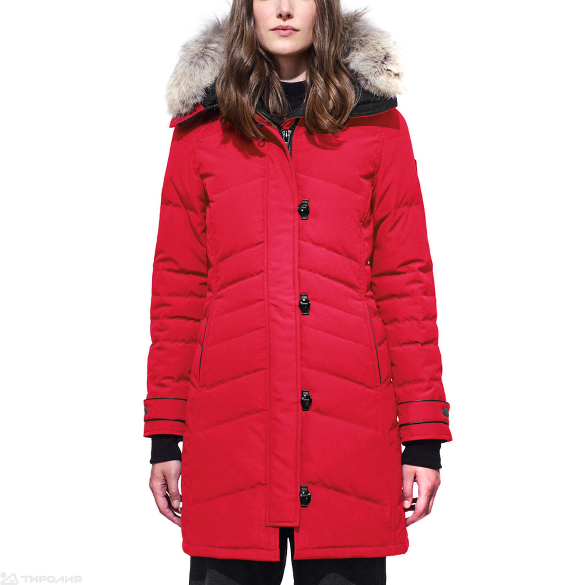 Куртка пуховая женская: Canada Goose Lorette Parka купить по выгодной цене  в интернет-магазине Тиролия