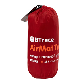 Коврик надувной Btrace: AirMat Tube (Красный)