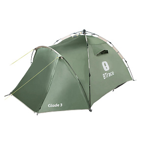 Палатка быстросборная Btrace: Glade 3 (Зеленый)