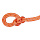Веревка динамическая Mammut: 9.8 Crag Classic Rope 60м  — Orange/White