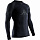 Футболка X-BIONIC: Invent® 4.0 Shirt Round Neck LG SL Men — Black/Charcoal