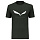 Футболка Salewa: Solid Logo Dry M T-Shirt — Dark Olive Melange