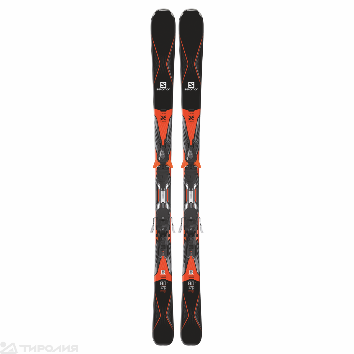Лыжи с крепл. Salomon: Ski Set M X-Drive 8.0 Ti + MXT12 (16-17)