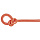 Веревка динамическая Mammut: 8.7 Crag Sender Dry Rope — Vibrant Orange/Zen