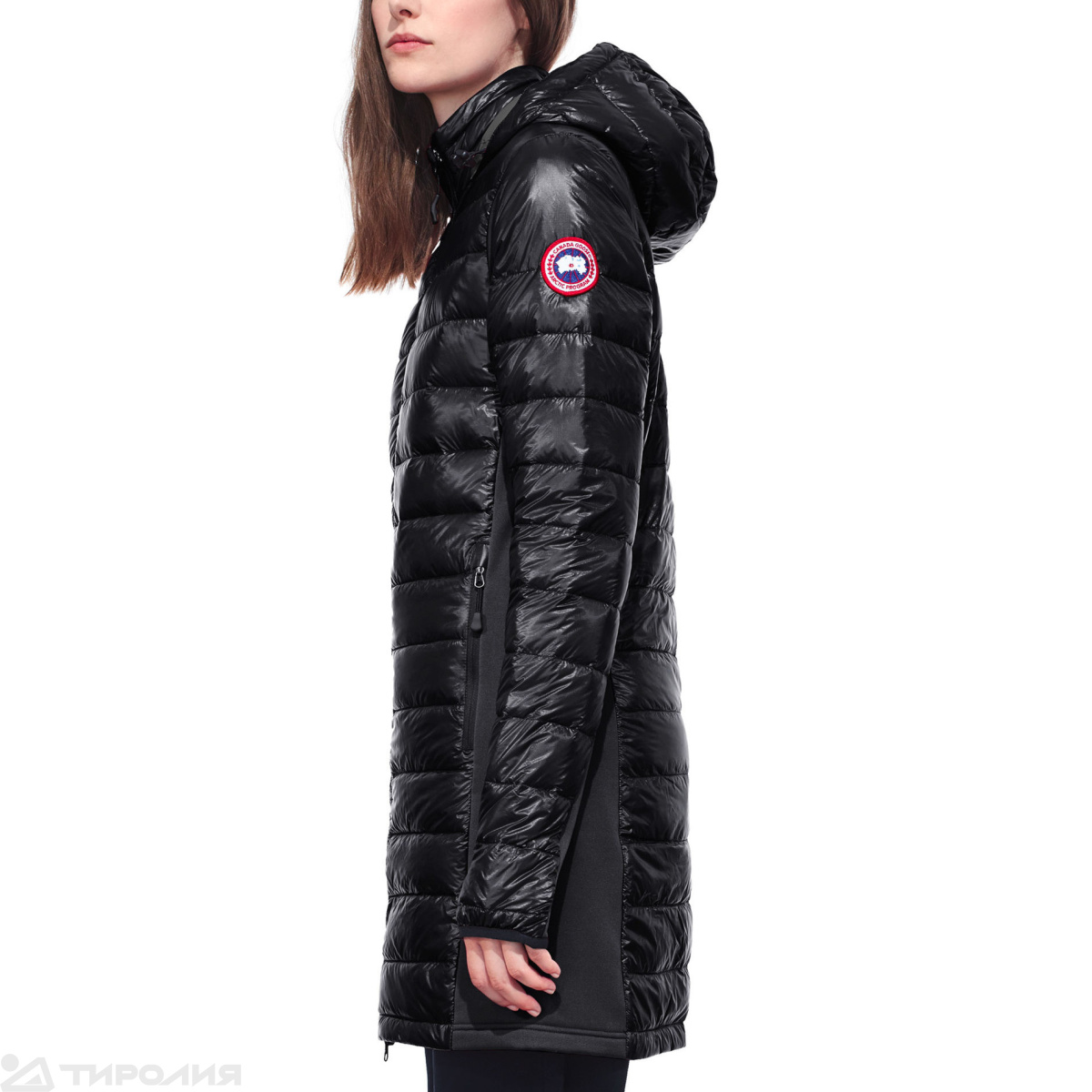 Куртка пуховая женская: Canada Goose Hybridge Lite Coat